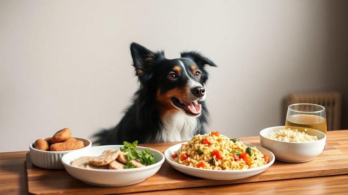 Planejamento de refeições saudáveis para Border Collies ativos: necessidades básicas