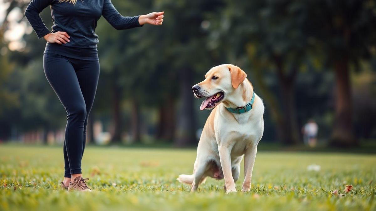 Postura e gestos: use a linguagem corporal para execução correta de exercícios com o cão