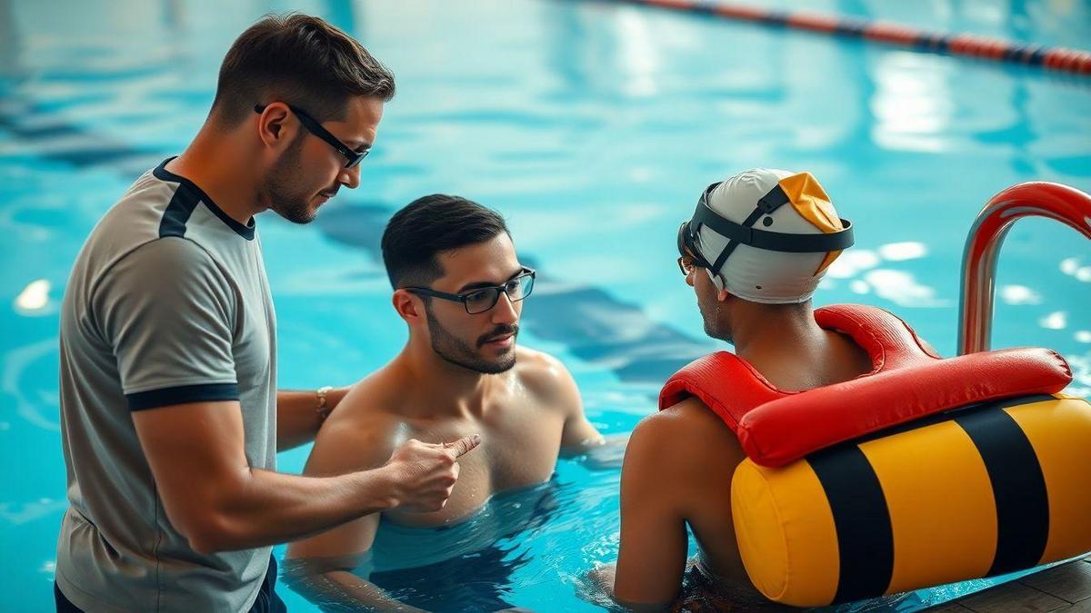 Segurança na água: verificação de saúde e sinais antes de começar o treino