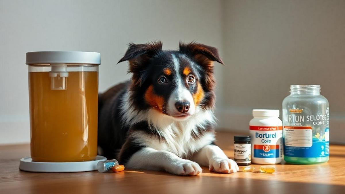 Suplementos recomendados para Border Collie filhote: quando e por que usar