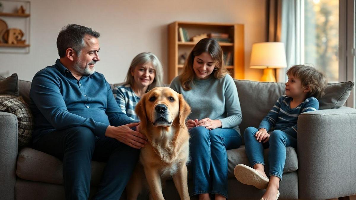 Terapia assistida por cães para suporte emocional familiar e quando procurar ajuda