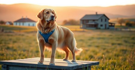 Truques avançados para cães de terapia rural