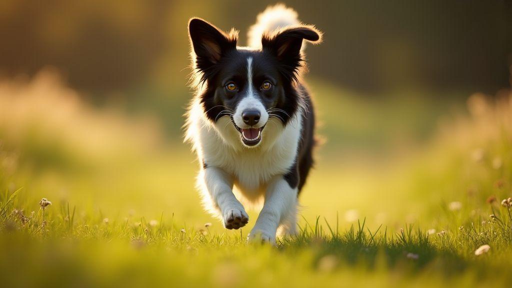 Calorias e proteína: quanto seu Border Collie ativo precisa