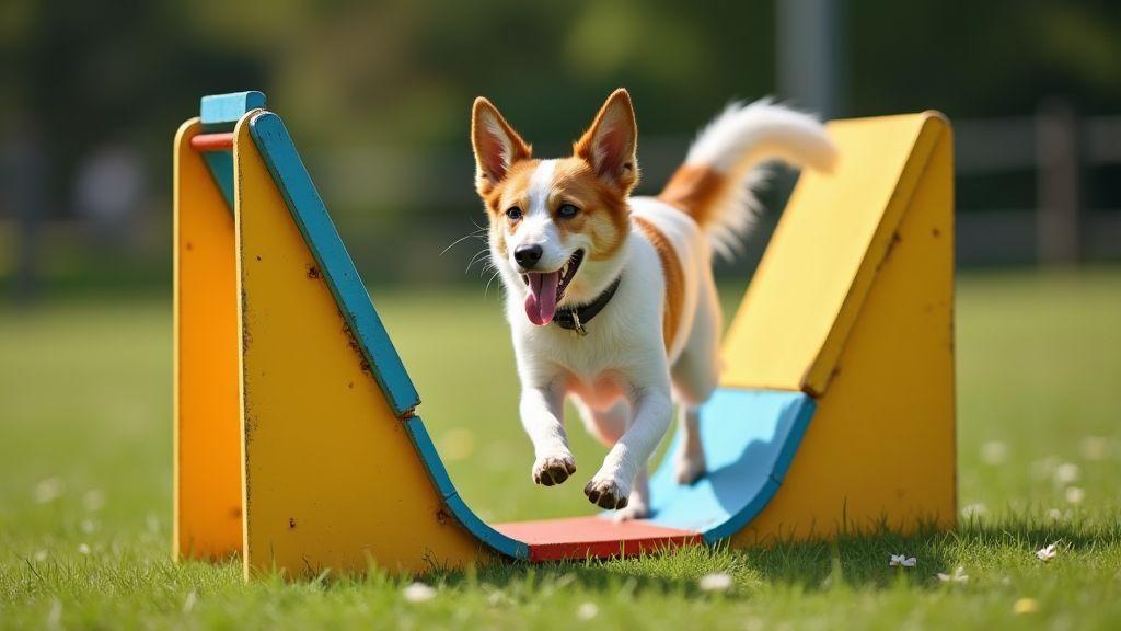 Como adaptar o Treinamento de zonas de contato no agility para cães com alvo em quintal pequeno para seu treino diário