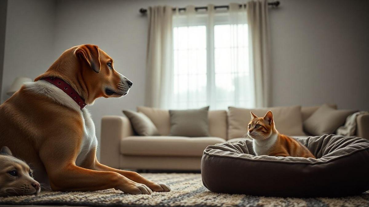Como você avalia o instinto de presa do seu cão antes de socializar com gatos