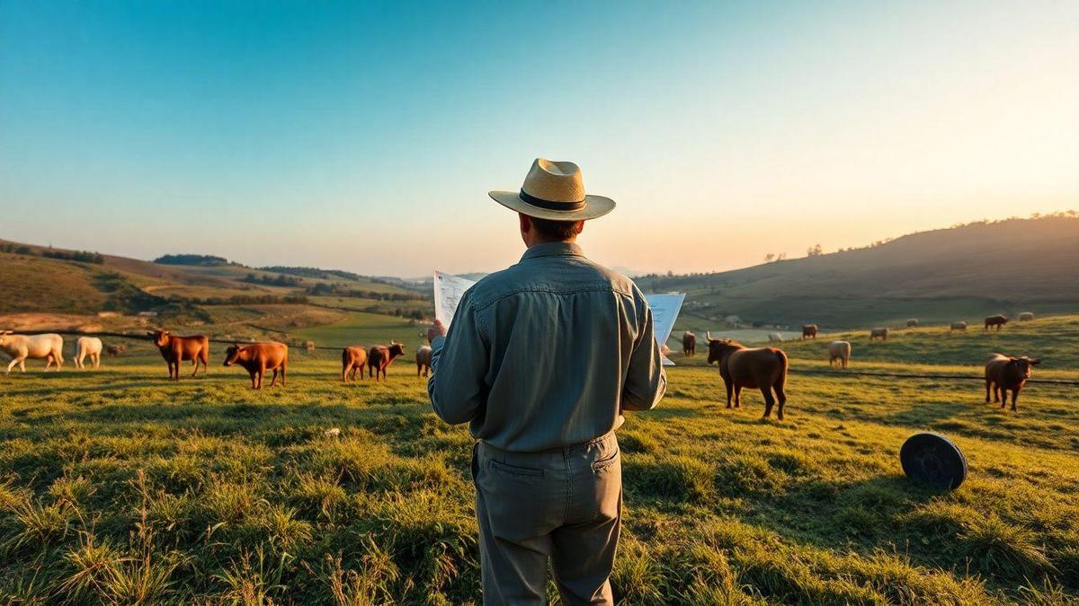 Como você inicia o Planejamento de pastoreio adaptativo em encostas