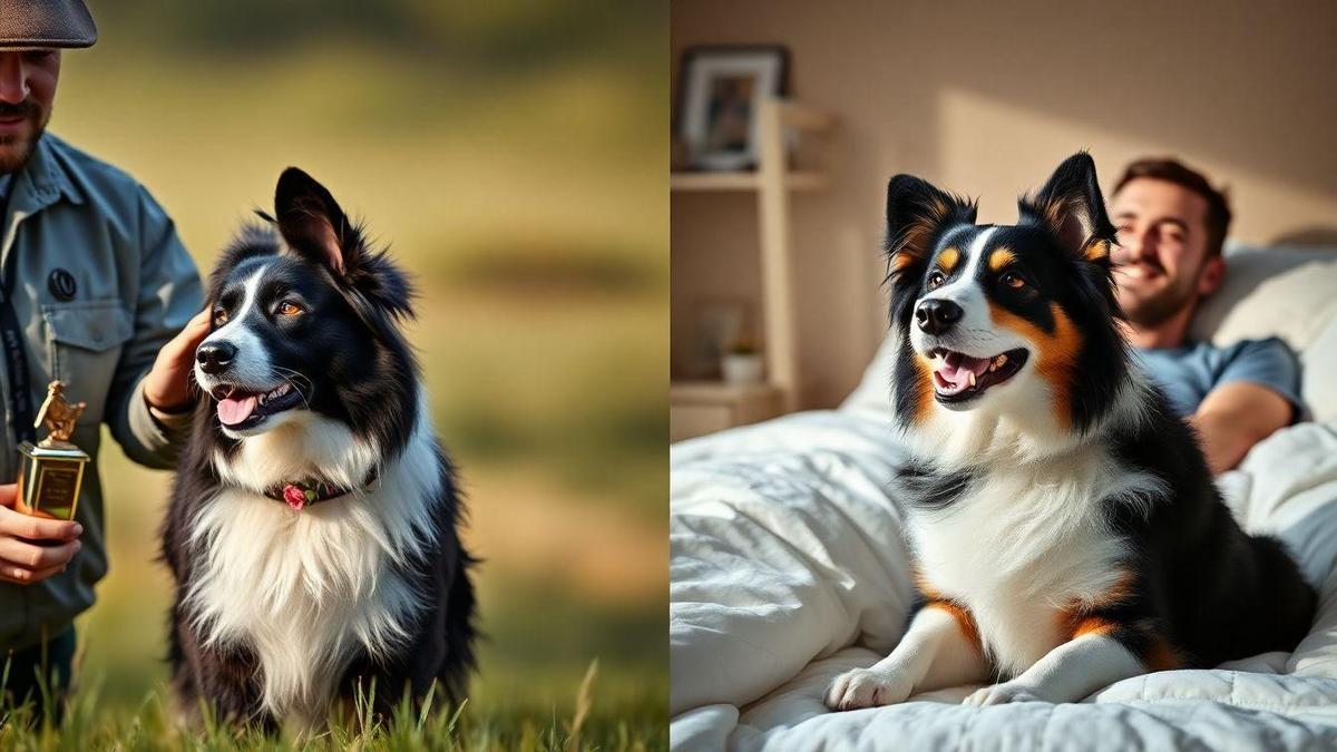 Comprar border collie linhagem campeã preço: canil especializado vs alternativas e custo de border collie de criador campeão