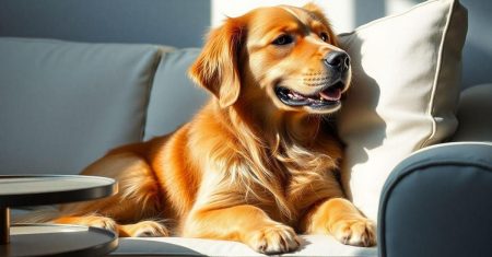 Controle da queda de pelos em cães
