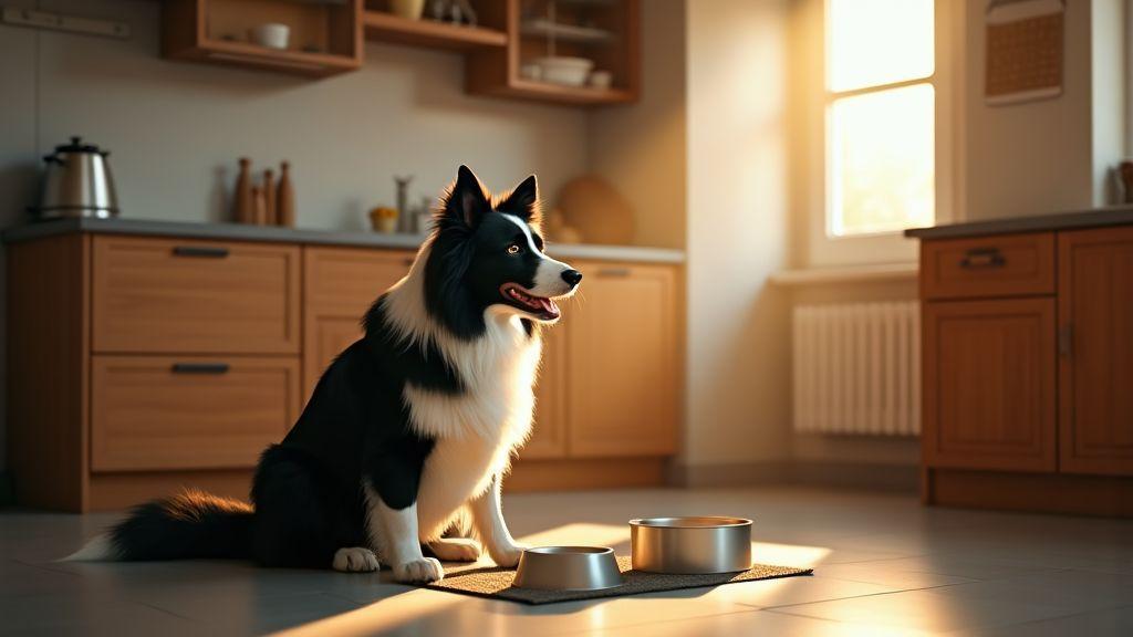 Cronograma de alimentação Border Collie para rotinas de treino diário do seu cão