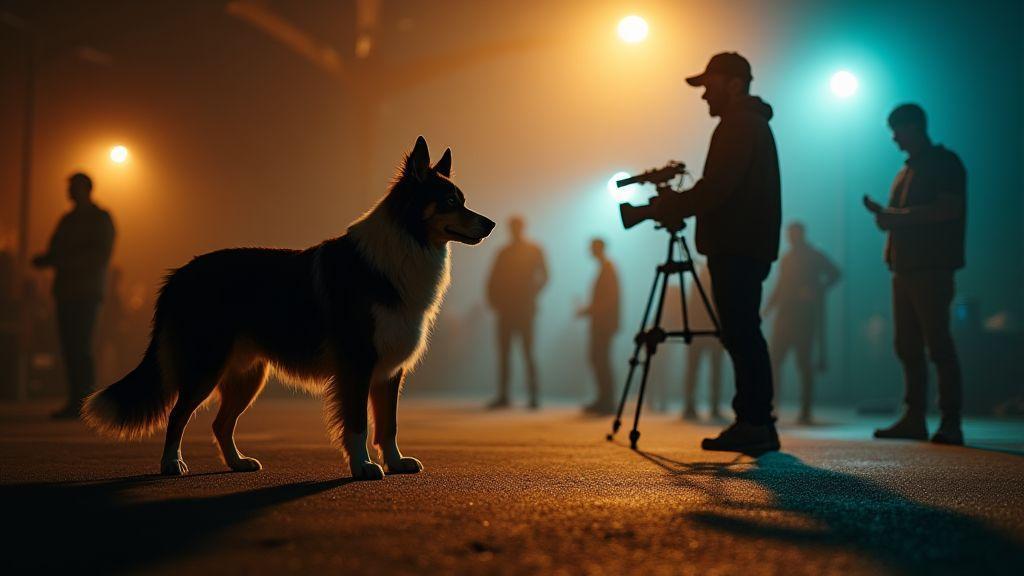 Curiosidades de Border Collies famosos em filmes e televisão nos bastidores de gravações