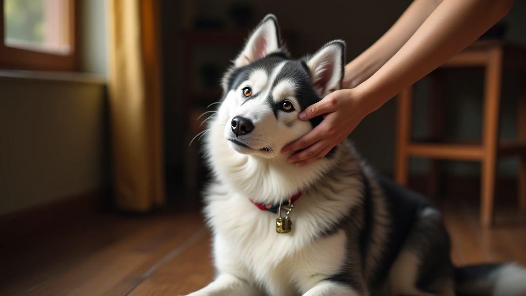 Dieta para reduzir queda de pelos Border Collie Husky e sinais nutricionais a observar