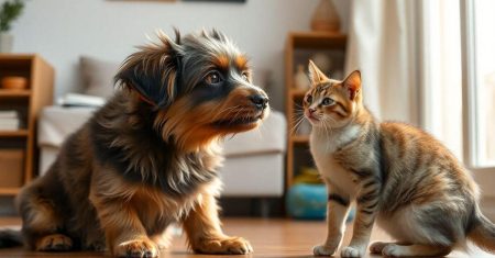 Plano de socialização para cães e gatos