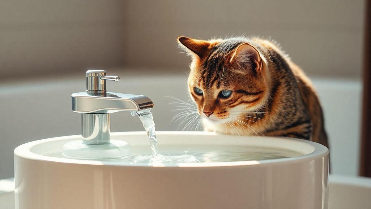 Por que a prevenção de doenças renais em gatos com fontes de água corrente em ambientes internos ajuda a aumentar a hidratação