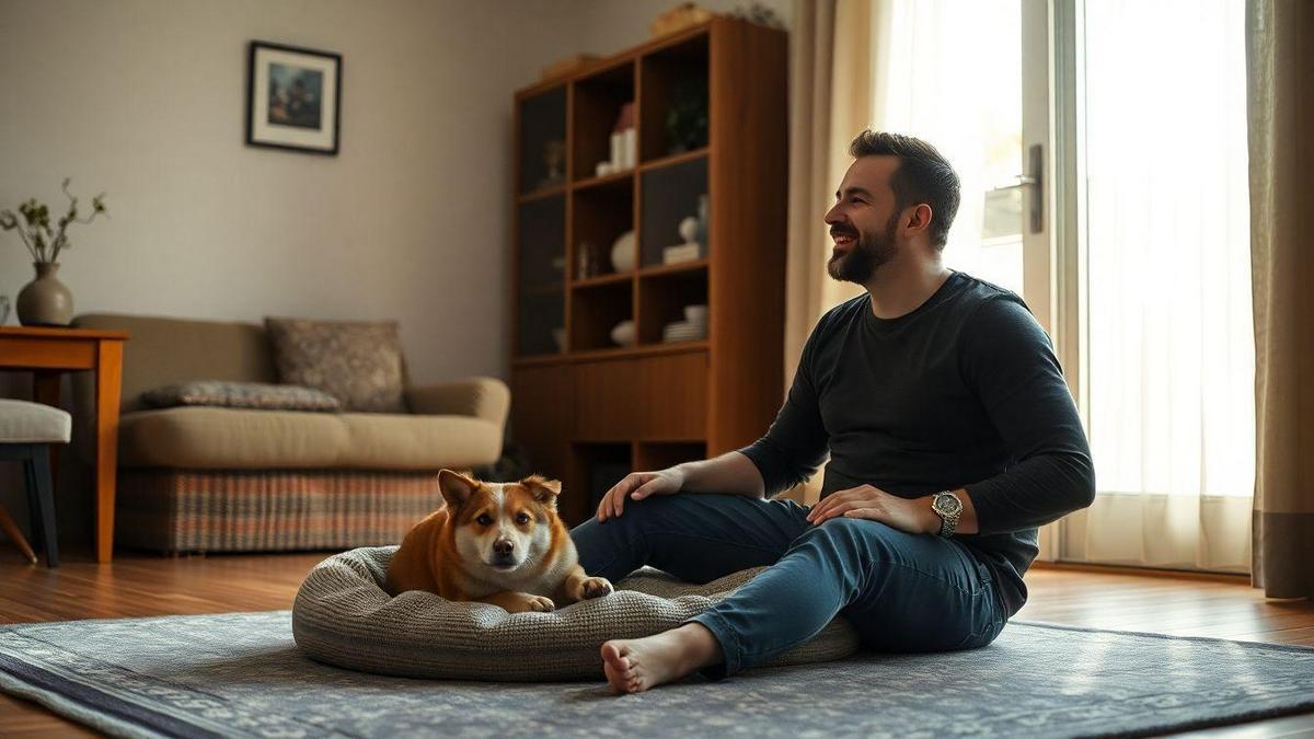 Por que a saúde mental canina é essencial no treino de independência para você e seu cão