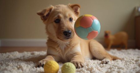 Brincadeiras interativas para cães com deficiência visual