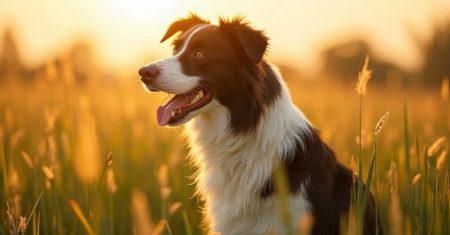 Características da raça Border Collie sinais prevenção