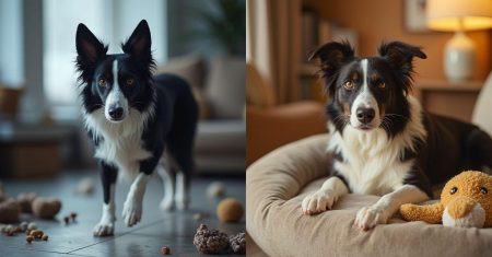 Como identificar e tratar ansiedade Border Collie