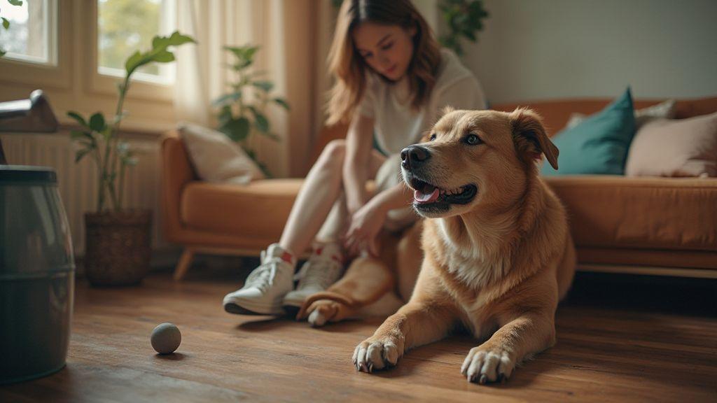 Escolhendo brinquedos e quebra-cabeças seguros para seu cão ansioso