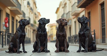 evolução da raça Labrador e obesidade urbana