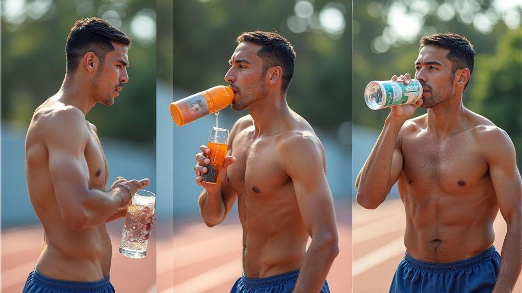 Hidratação e eletrólitos antes, durante e depois das provas