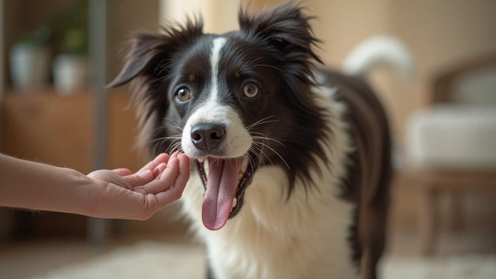 Rotina dental diária: Cuidados específicos para Border Collies com mau hálito e tártaro: rotina de escovação diária e preparação para limpeza dental profissional