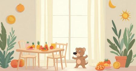 Rotina diária com crianças para hábitos saudáveis