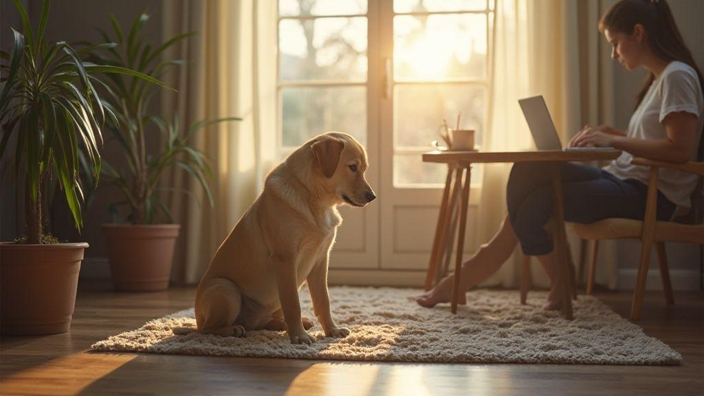 Rotina para cães durante o horário de trabalho com atividades cognitivas para cães no trabalho Rotina para cães durante o horário de trabalho com atividades cognitivas para cães no trabalho