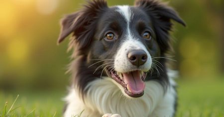 Higiene dental preventiva para Border Collies simples