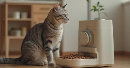 Como escolher o tamanho ideal de comedouro automático porcionador com temporizador para gatos idosos com perda de apetite