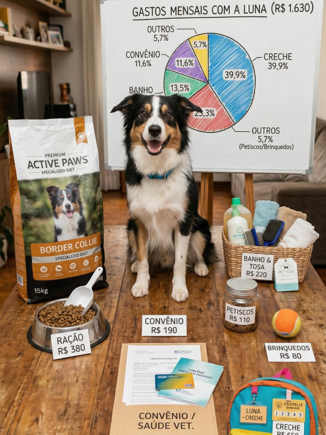 Quanto custa um Border Collie em 2026?